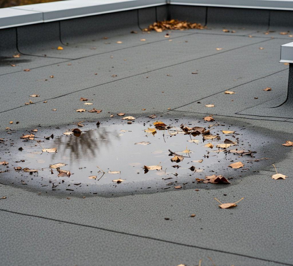 Daklekkage In Herfst Groesbeek