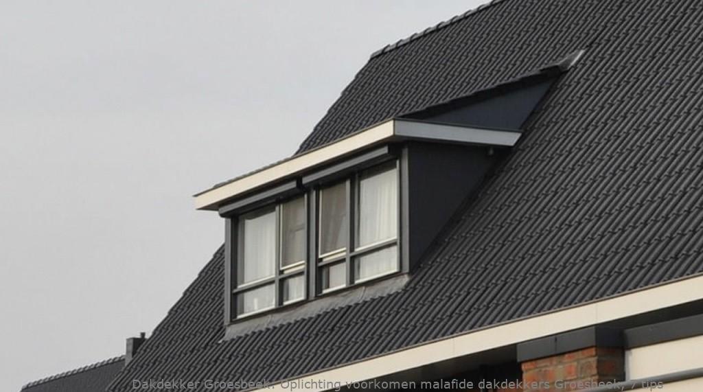 Oplichting Voorkomen Malafide Dakdekkers Groesbeek