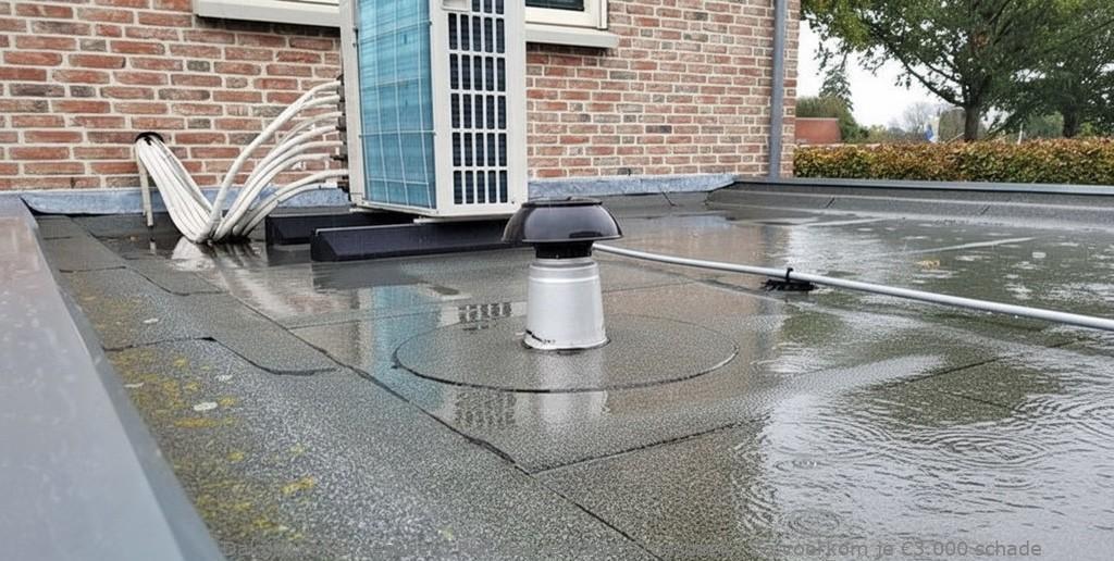 Plat Dak Lekkage Groesbeek